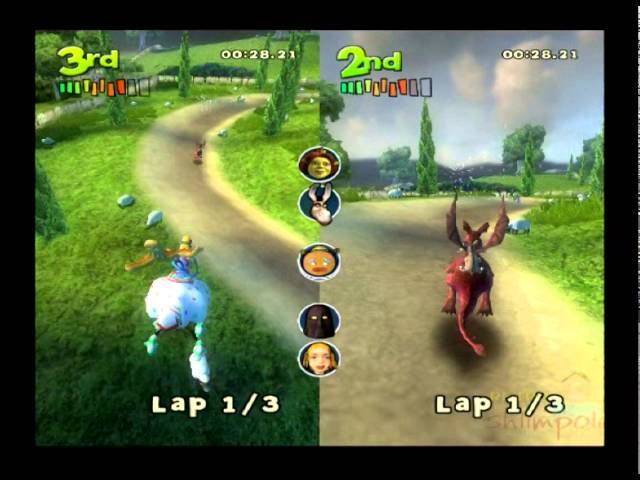 Shrek Smash N' Crash Racing - Gamecube – Retro Raven Games