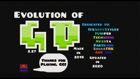 Geometry Dash: "Evolution of GD" (Insane) by Mixterix230 (Me) | Mega Updated