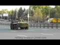 Колонна бронетранспортеров БТР-82А на максимальной скорости