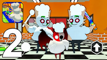 Pizza Shop Escape Obby - Gameplay Walkthrough Part 2 - Evil Pizzeria Escape (Android, iOS)