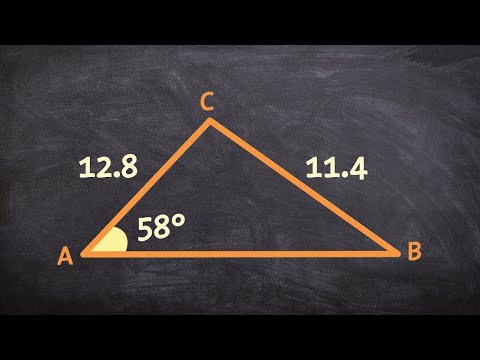 Video: Hur löser man två trianglar?