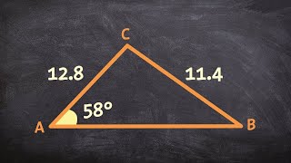 Ambiguous case law of sines two triangles SSA