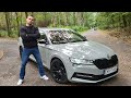 Crazy Skoda Superb 4x4 360km * acceleration *hard test