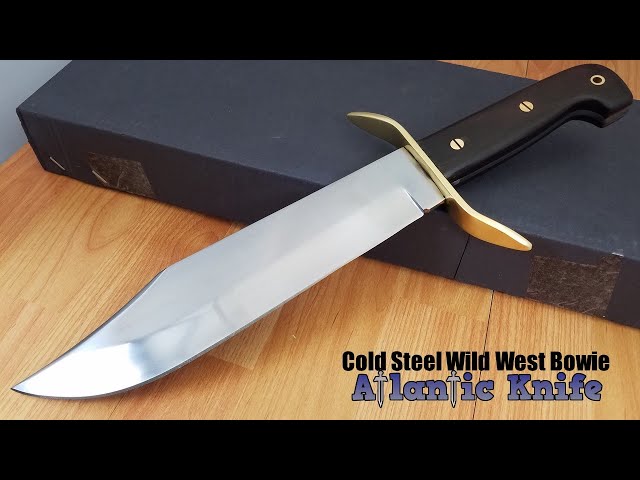 Cold Steel Wild West Bowie Fixed Knife 10.75 1095HC Steel Blade