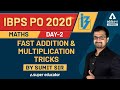 IBPS PO 2020 | Day-2 | Fast Addition and Multiplication Tricks | Adda247