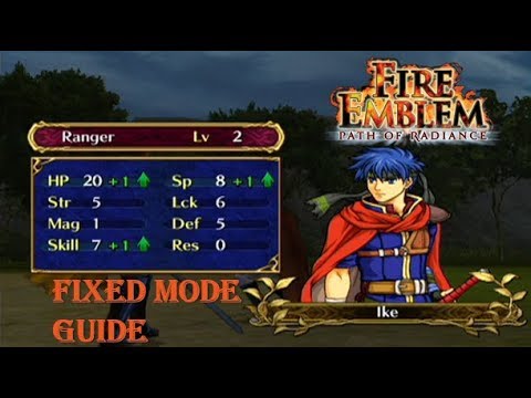 Fire Emblem Path of Radiance - A Guide to Fixed Mode - YouTube