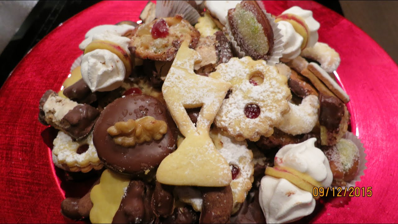 Weihnachtlicher Keksteller Youtube