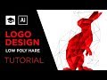 How To Design A Low Poly logo | Adobe Illustrator
