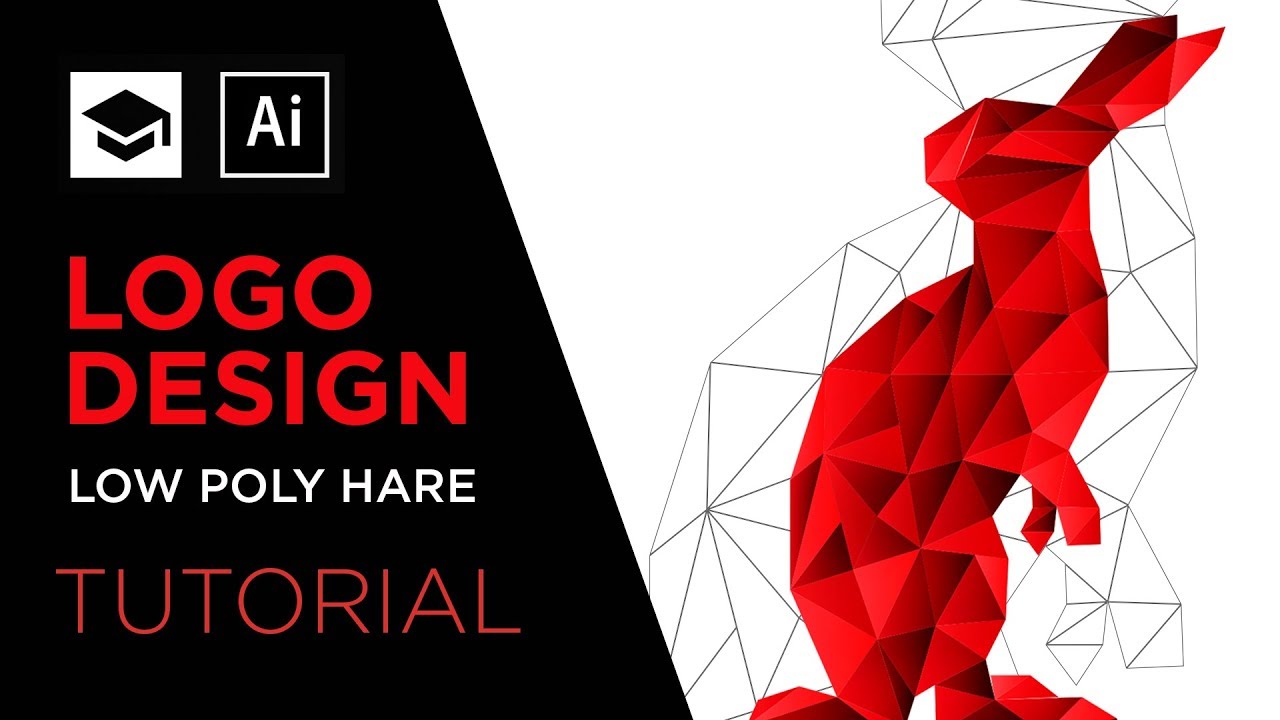 How To Design A Low Poly logo | Adobe Illustrator - YouTube