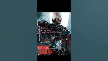 Shockwave Dotm 🆚 Nitro Zeus TLK #transformers #alightmotion #edit #vs