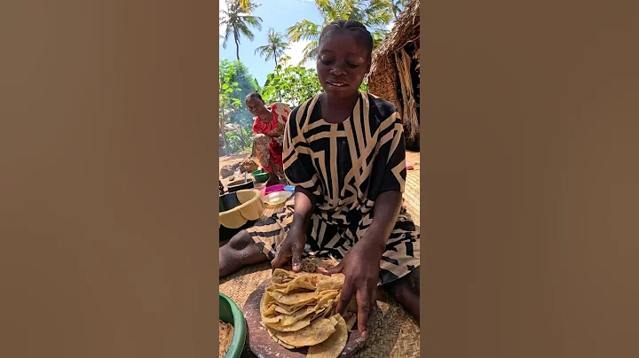 African village mum Secret to Soft Chapatis#shortsfeed #villagelife #cooking #food #fypシ゚viral