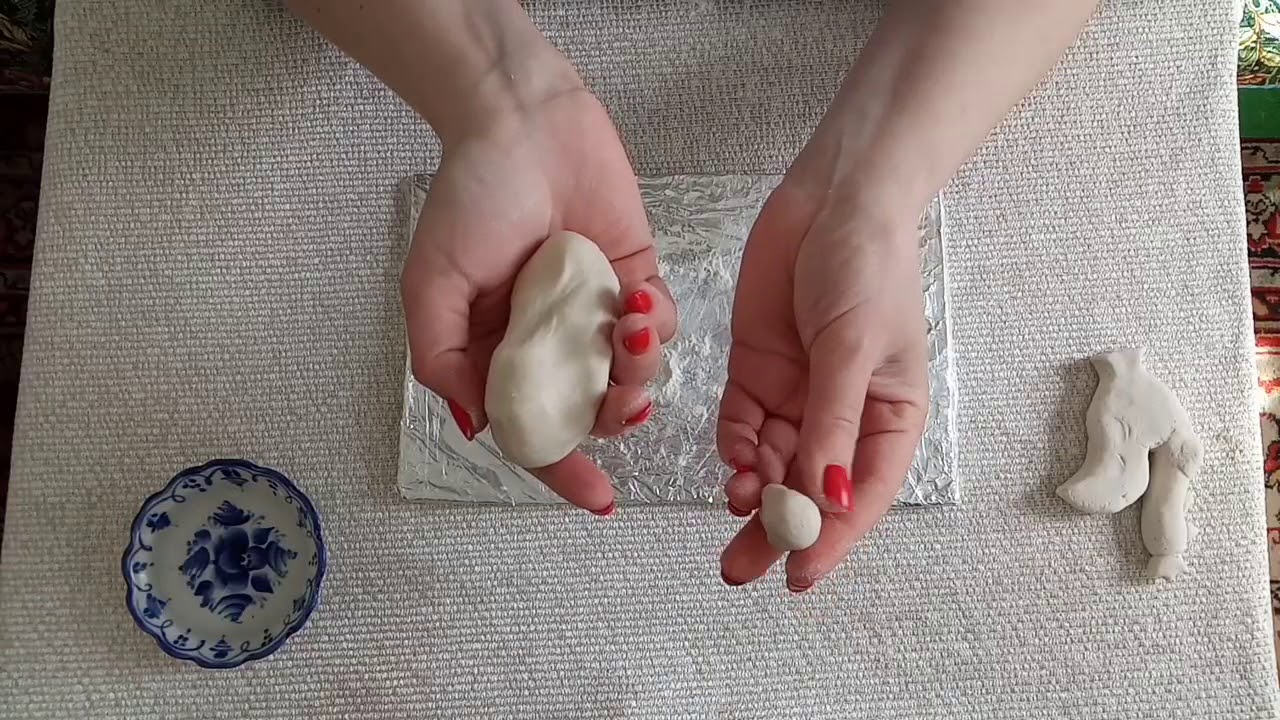 Филимоновская игрушка из соленого теста