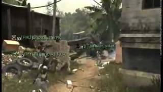 andrew28cj - MW3 Cross Map Stuck Semtex To Leg