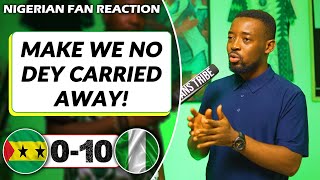 SAO TOME & PRINCIPE 0-10 NIGERIA ( Jaxmaxy NIGERIAN FAN REACTION) AFCON 2023 QUALIFIER HIGHLIGHTS