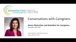DCC Conversations with Caregivers