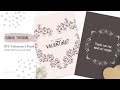 How to make a Valentines card step by step | Easy Canva tutorial for beginners