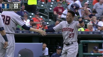 HOU@DET: Altuve swats a two-run homer to right in 1st