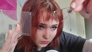 ASMR Chaotic Friend Gives You Piercings (personal attention, roleplay)