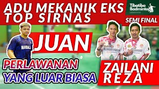 SERUU !!! ADU MEKANIK EKS TOP SIRNAS RAJA TARKAM Juan-Rahmadi VS Zailani-Reza