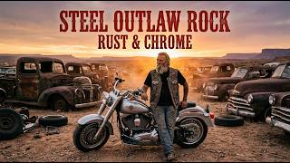 Steel Outlaw Rock ⚡ Rust, Chrome &amp; Rebel Thunder #steeloutlawrock  #outlawrock