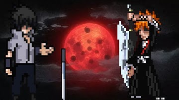 Sasuke Final VS Ichigo Fullbring Bankai Jump Force Mugen