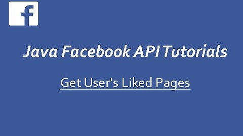 Facebook API Tutorials in Java # 8 | Get User