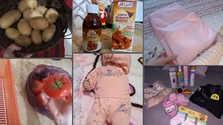 روتين متنوع🇩🇿 الحلبة الرومانية للاطفال💪🧑 تدابير للمطبخ🍅مشتريات👢👗