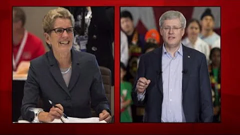 Stephen Harper's meeting with Kathleen Wynne