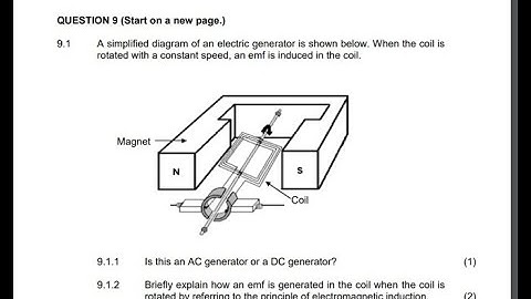 Grade 12 Physics:  Electrodynamics Part 1 - Exam Paper Nov 2019