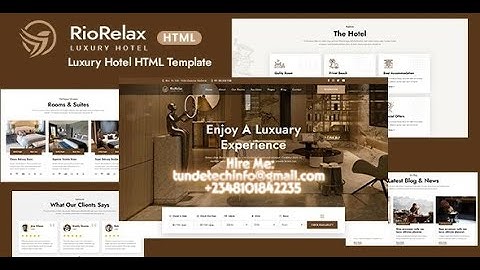 Build A 5 Star Hotel Booking Website with Lifetime Access – RioRelax Laravel Script Review
