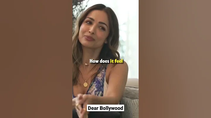 I like attention. Malaika Arora with Karan Johar. #shorts #interview