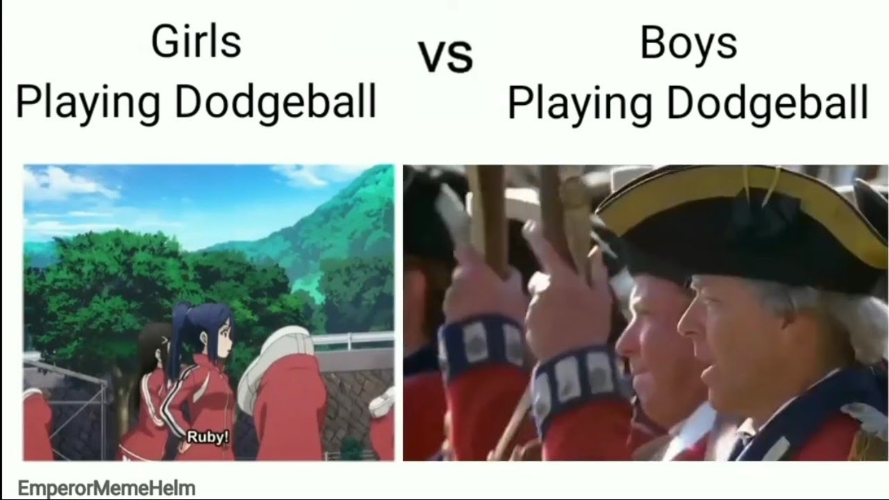 Girls Vs Boys Playing Dodgeball YouTube girls-vs-boys-playing-dodgeball-youtube
