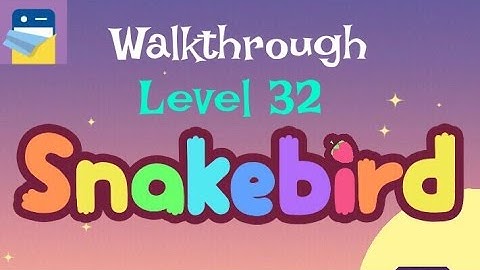 Snakebird: Level 32 Walkthrough & iOS iPhone 6S Gameplay (by Noumenon Games)
