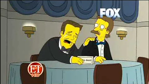 Russell Brand & Ricky Gervais  Star on 'The Simpsons'.