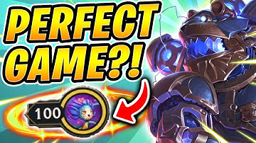 100 HP - THE PERFECT GAME?! WOW - Teamfight Tactics I TFT Set 6.5 Comps Ranked Strategy Meta Guide