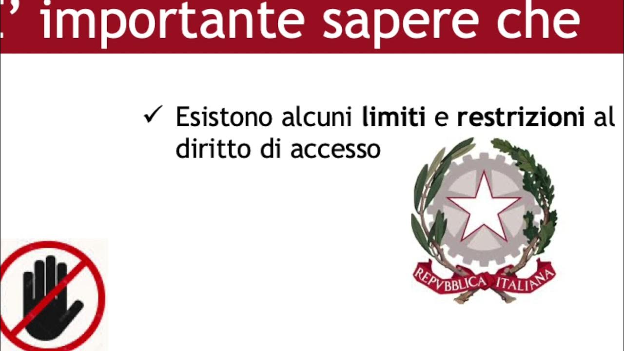 Come effettuare richiesta di accesso agli atti youtube