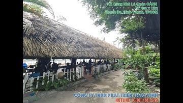 Thi công Chòi Lá Quán Ăn Cánh Diều - Thanh Đa - TPHCM : | Mái Lá Thảo Vinh