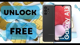 How to unlock Samsung Galaxy A13 Boost Mobile, Sprint Mobile, Verizon