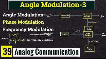 FM & PM Generation Explained | Modulation Index, Frequency & Phase Deviation || Lec-39