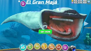 Hungry Shark World  New Shark Coming Soon Update  All 44 Sharks Unlocked Hack Gems and Coins Mod