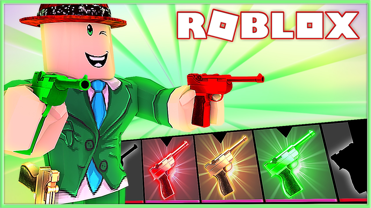 All The Luger Godly Guns In Murder Mystery 2 Roblox Youtube
