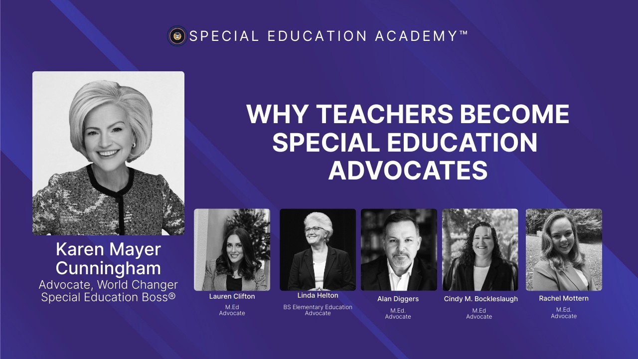 Why Teachers Become Special Education Advocates