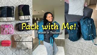 Pack with Me! | My first solo backpacking trip (hello Thailand)
