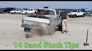 Stuck in Sand, 14 Tips to Get Out