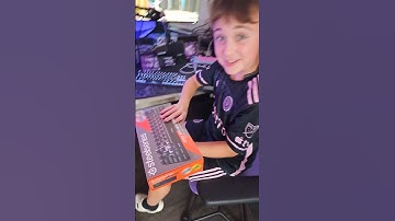 Surprised my Kid with the New! Best SteelSerious Apex Pro Mini HyperMagnetic Gaming Keyboard