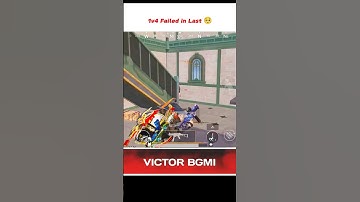 1v4 Failed in Last 🥺#bgmi #pubgmobile #gaming #pubg #shortvideo #virlshort #shorts #bgmihighlights