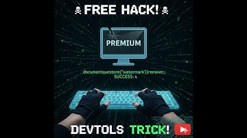 They Wanted Me to Pay to Remove the Watermark… So I Opened DevTools 😎