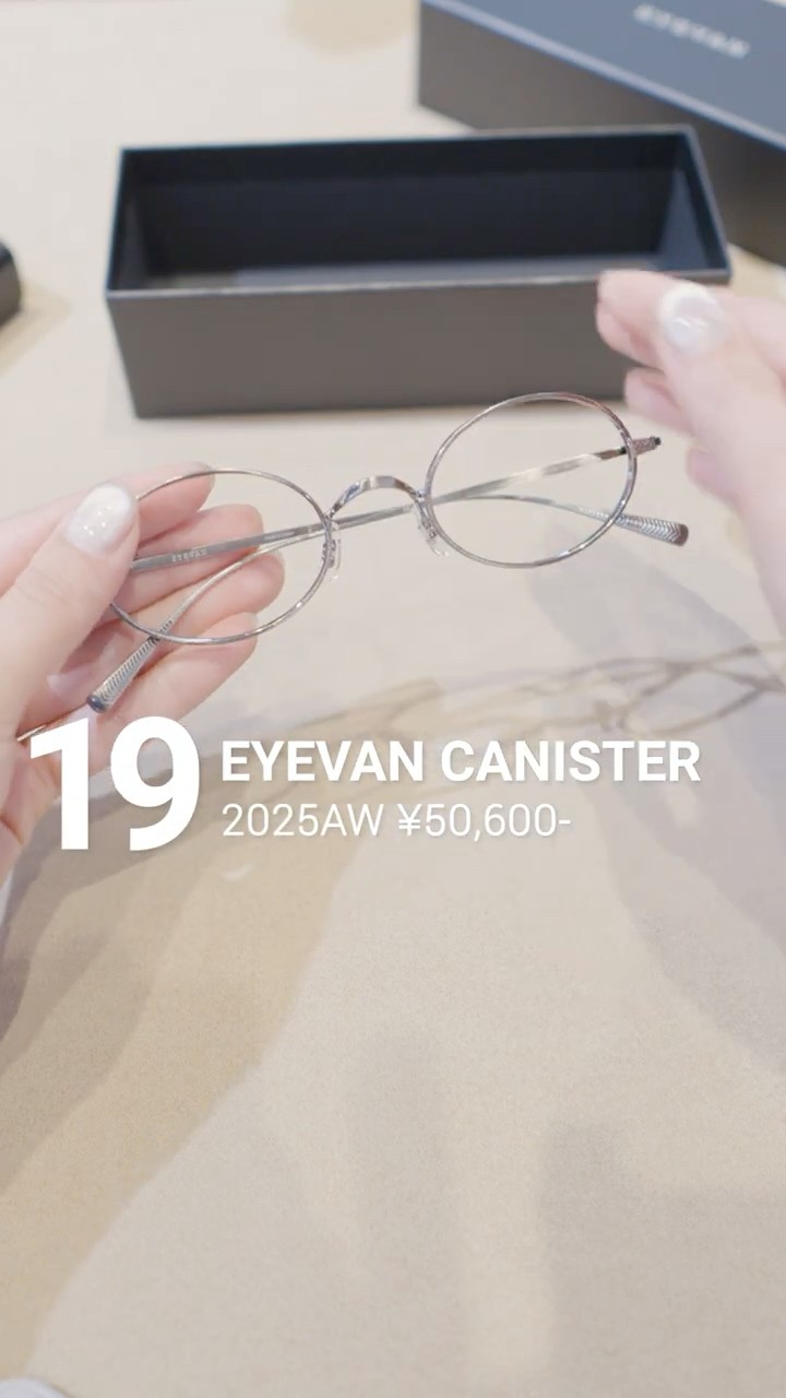 New Arrival] Introducing the popular oval-shaped EYEVAN 