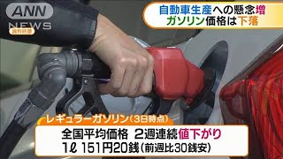 自動車生産への懸念増　ガソリン価格は値下がり(20/02/06)