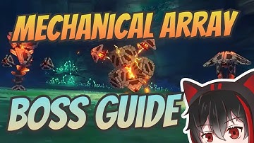Perpetual Mechanical Array (Easy) Boss Guide - Genshin Impact